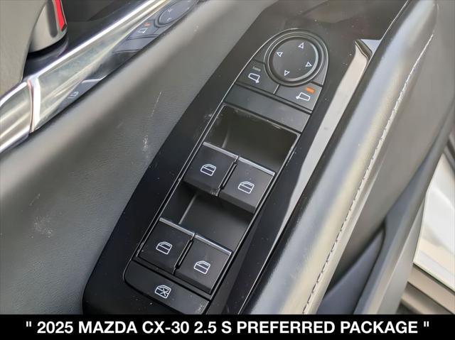 new 2025 Mazda CX-30 car, priced at $30,350