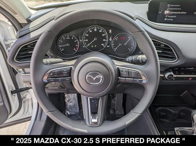 new 2025 Mazda CX-30 car, priced at $30,350