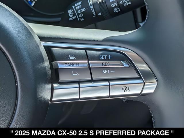 new 2025 Mazda CX-50 car, priced at $34,064