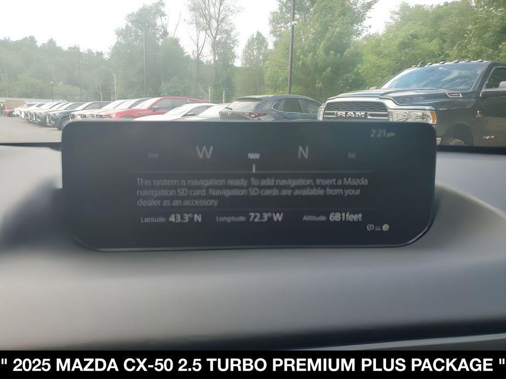 new 2025 Mazda CX-50 car, priced at $44,175
