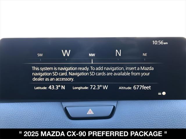 new 2025 Mazda CX-90 car, priced at $41,257