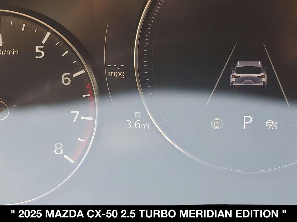new 2025 Mazda CX-50 car, priced at $42,263