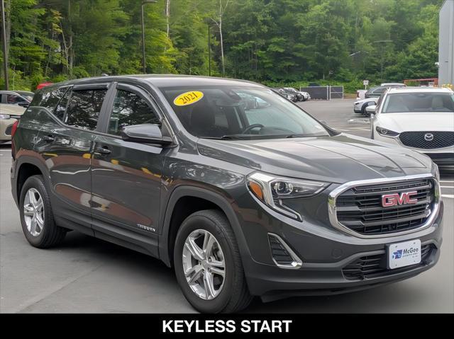 used 2021 GMC Terrain car, priced at $22,906