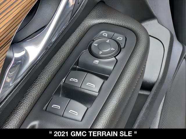 used 2021 GMC Terrain car, priced at $22,906