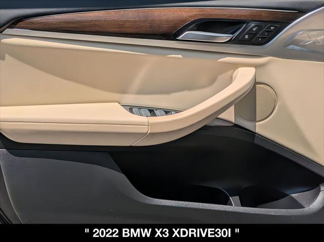 used 2022 BMW X3 car, priced at $31,343