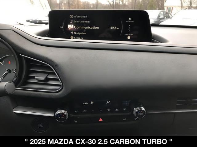 new 2025 Mazda CX-30 car, priced at $34,049