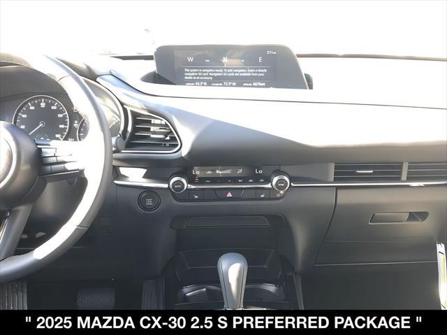 new 2025 Mazda CX-30 car, priced at $30,035