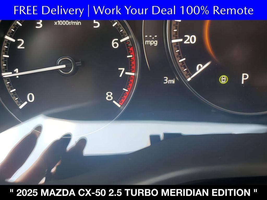 new 2025 Mazda CX-50 car, priced at $42,207