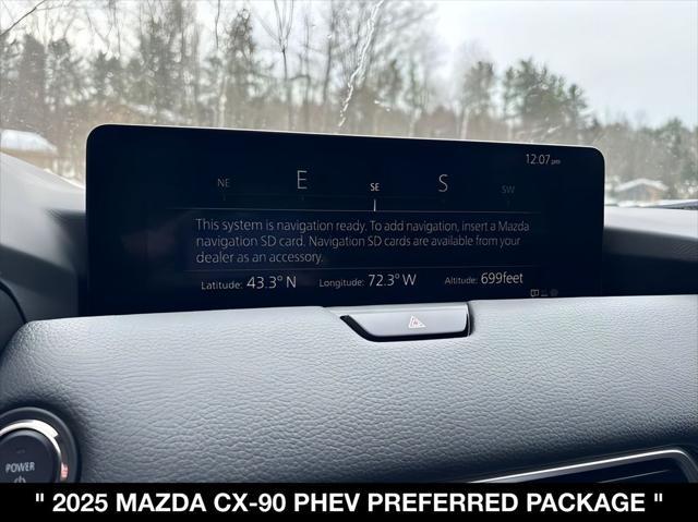 new 2025 Mazda CX-90 PHEV car, priced at $51,415