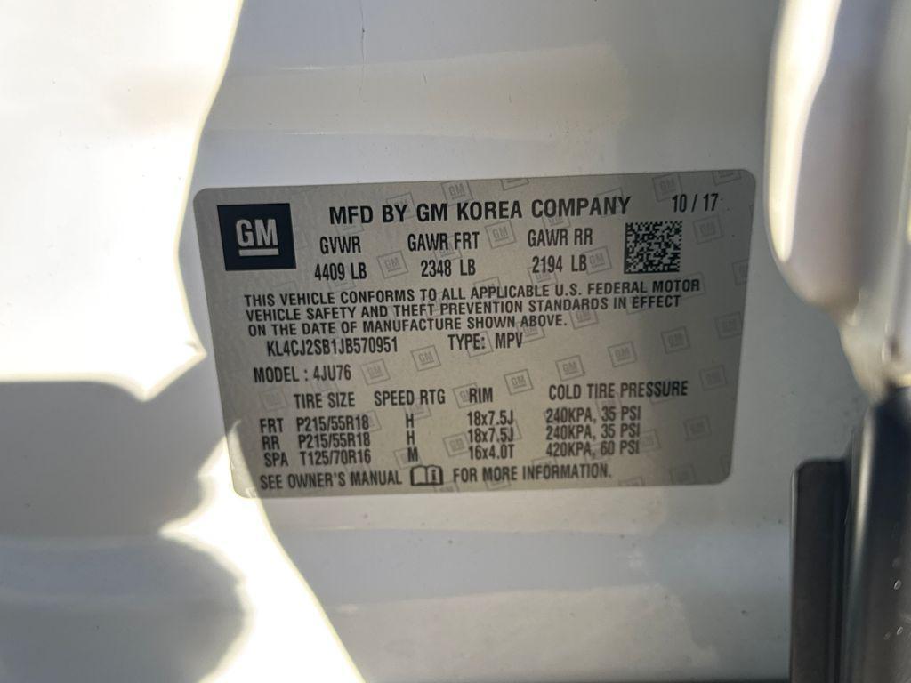 used 2018 Buick Encore car, priced at $12,998