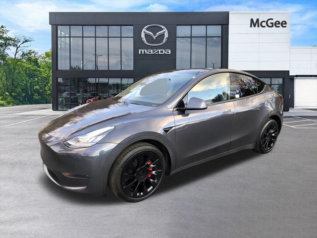 used 2021 Tesla Model Y car, priced at $25,000