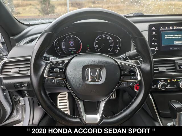 used 2020 Honda Accord car, priced at $18,179