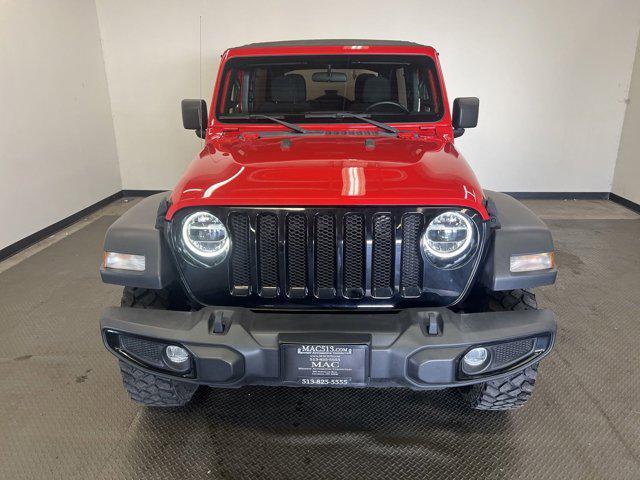 used 2022 Jeep Wrangler Unlimited car, priced at $31,990