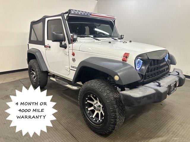 used 2013 Jeep Wrangler car, priced at $14,997