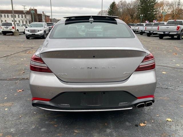 used 2022 Genesis G70 car, priced at $30,704