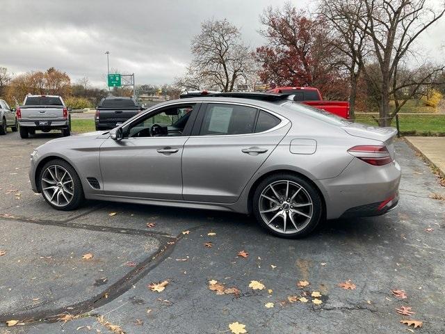 used 2022 Genesis G70 car, priced at $30,704