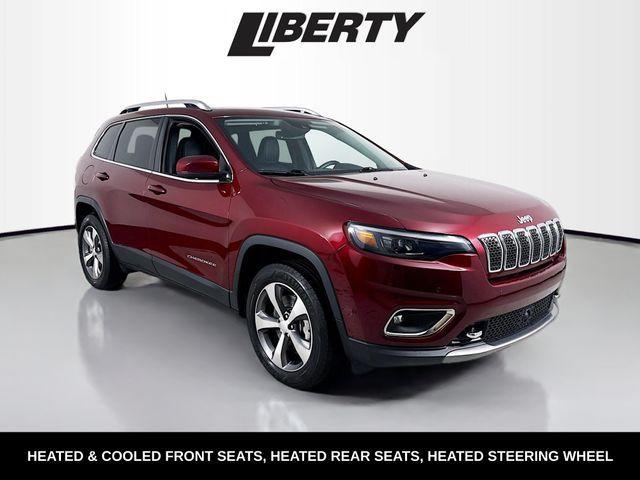used 2021 Jeep Cherokee car, priced at $22,975