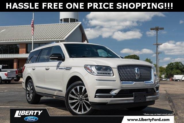 used 2021 Lincoln Navigator car, priced at $37,496