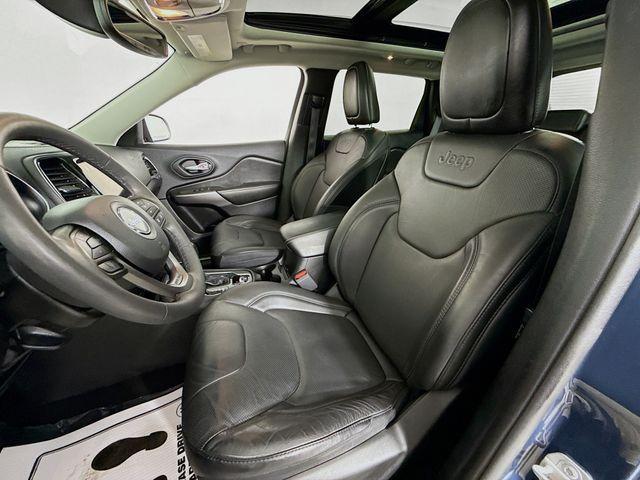 used 2021 Jeep Cherokee car, priced at $25,620