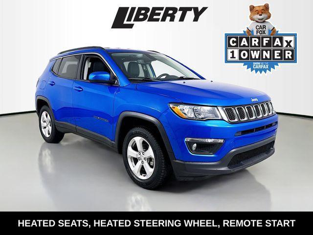 used 2021 Jeep Compass car, priced at $18,260