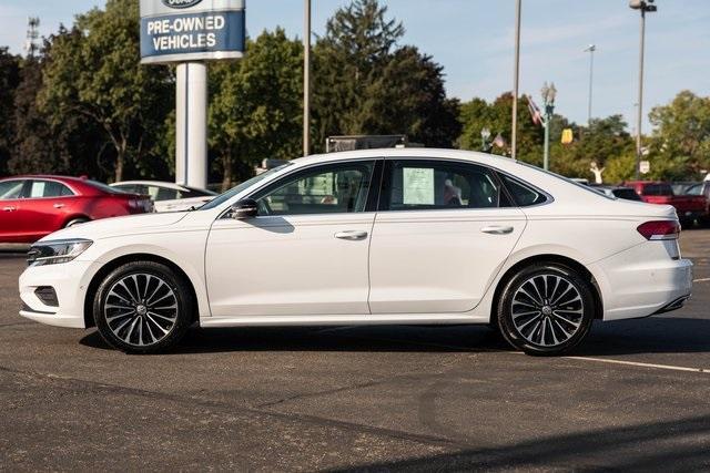 used 2022 Volkswagen Passat car, priced at $19,400