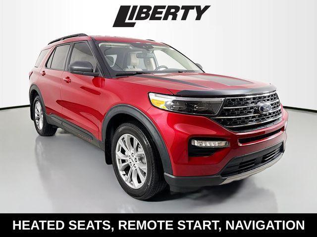 used 2021 Ford Explorer car, priced at $30,370