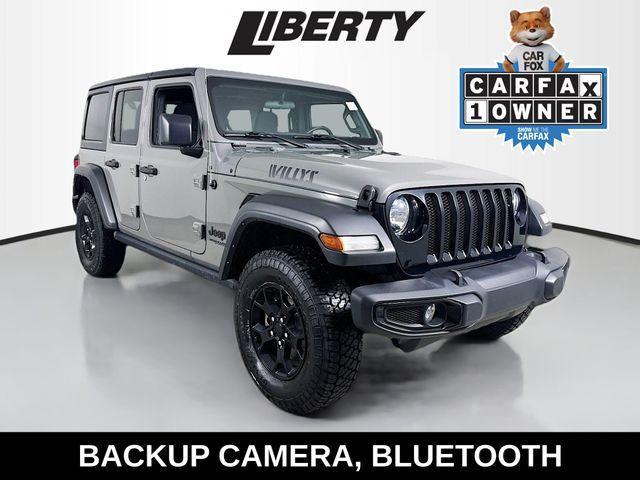 used 2022 Jeep Wrangler Unlimited car, priced at $27,800