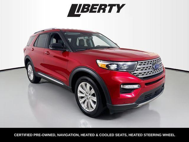 used 2022 Ford Explorer car, priced at $32,900