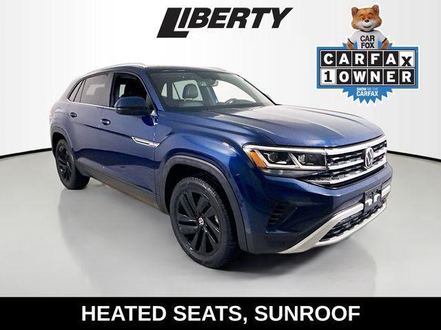 used 2022 Volkswagen Atlas Cross Sport car, priced at $25,400