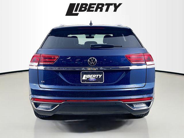 used 2022 Volkswagen Atlas Cross Sport car, priced at $25,400