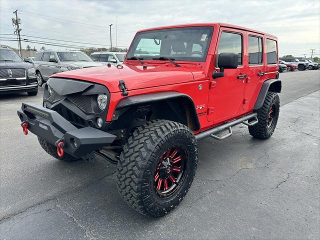 used 2017 Jeep Wrangler Unlimited car, priced at $24,990