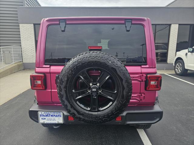 used 2022 Jeep Wrangler Unlimited car, priced at $37,990