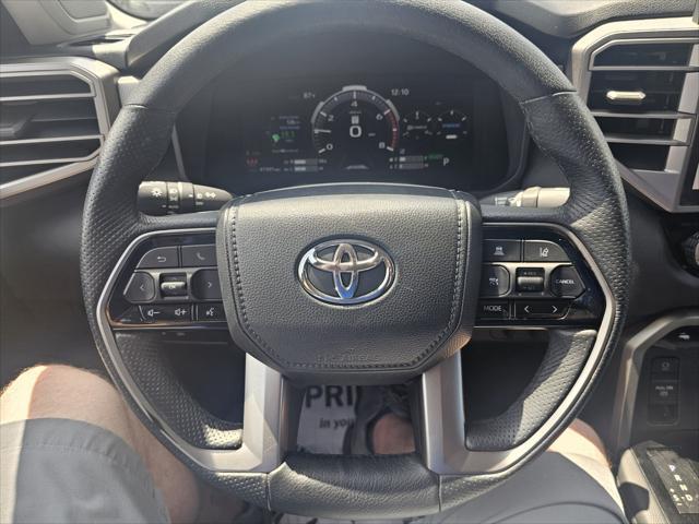 used 2022 Toyota Tundra Hybrid car, priced at $49,990