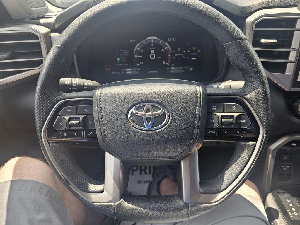 used 2022 Toyota Tundra Hybrid car, priced at $49,586