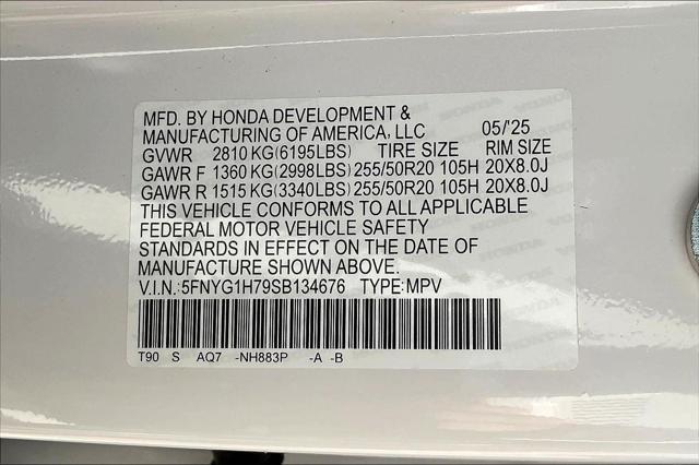 new 2025 Honda Pilot car, priced at $50,378