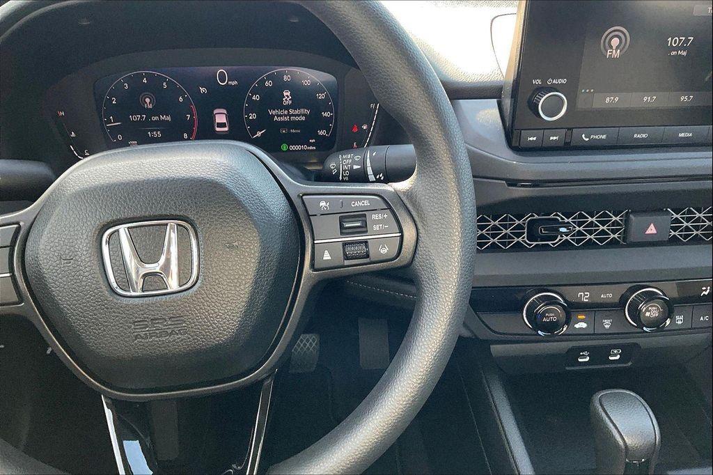 new 2025 Honda Accord car, priced at $28,322
