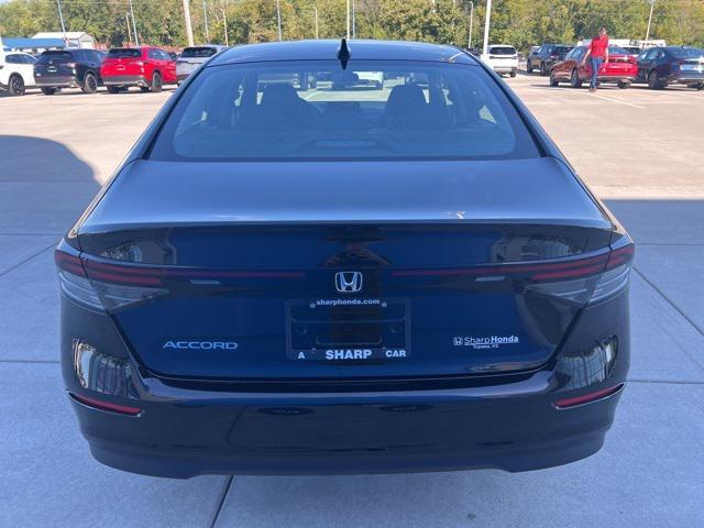 new 2024 Honda Accord car, priced at $29,910