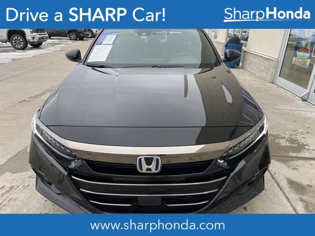 used 2022 Honda Accord Hybrid car, priced at $26,500