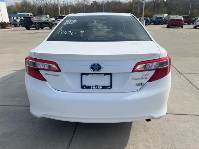 used 2013 Toyota Camry Hybrid car, priced at $9,000