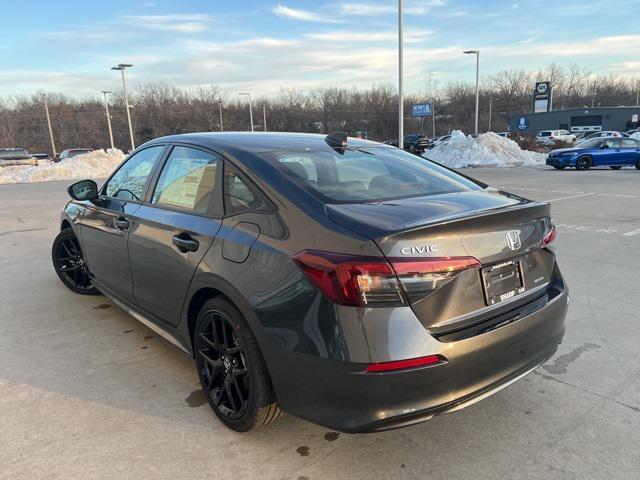 new 2025 Honda Civic Hybrid car, priced at $30,100