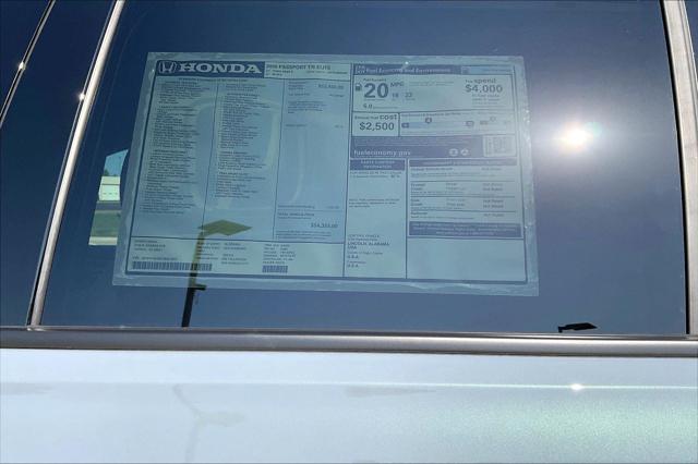 new 2026 Honda Passport car, priced at $54,355