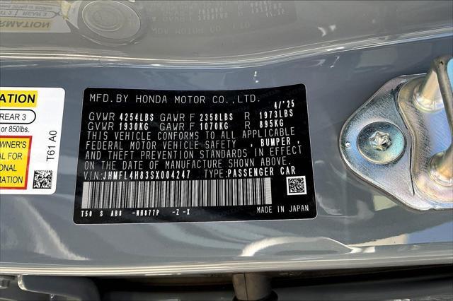 new 2025 Honda Civic Hybrid car, priced at $30,604