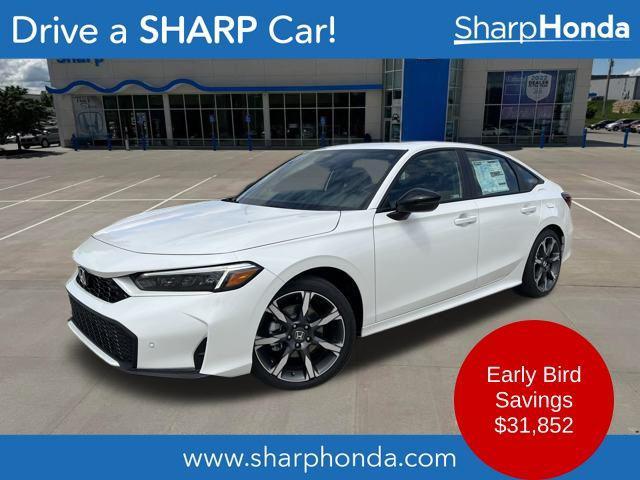 new 2025 Honda Civic Hybrid car, priced at $31,852