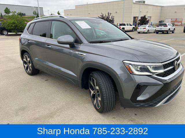 used 2022 Volkswagen Taos car, priced at $25,500