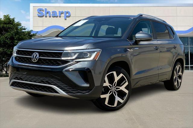 used 2022 Volkswagen Taos car, priced at $25,000