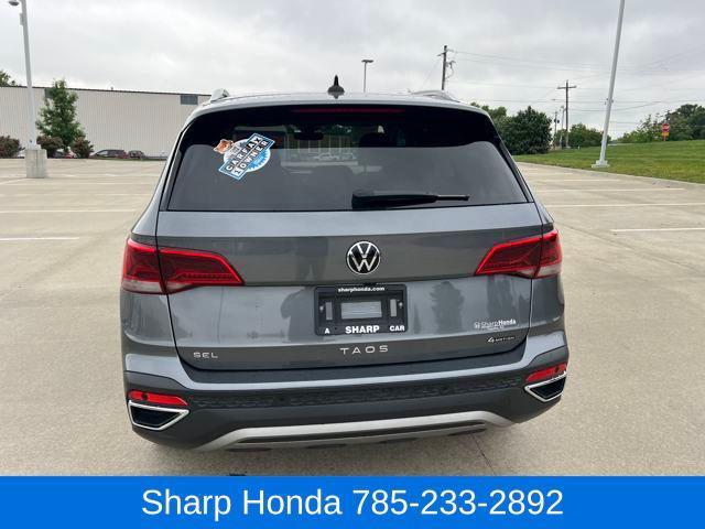 used 2022 Volkswagen Taos car, priced at $25,500