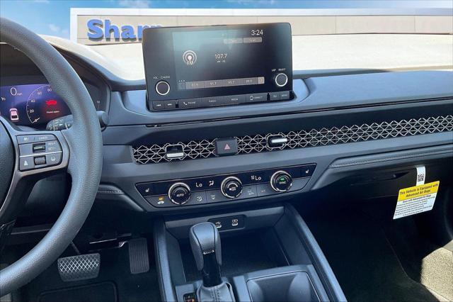 new 2025 Honda Accord car, priced at $30,565