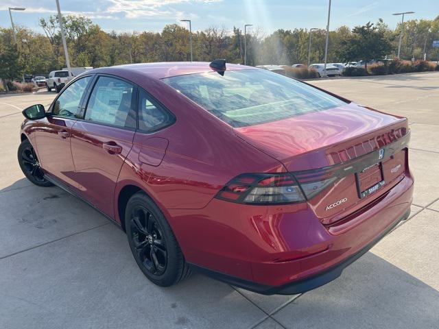 new 2025 Honda Accord car, priced at $32,110