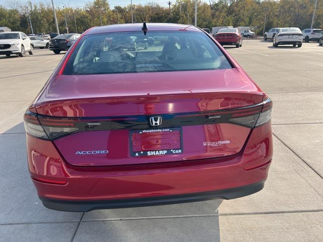 new 2025 Honda Accord car, priced at $32,110