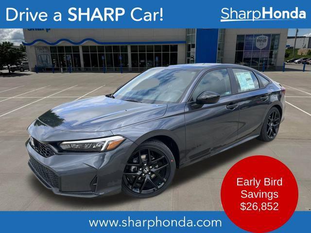 new 2025 Honda Civic car, priced at $26,852